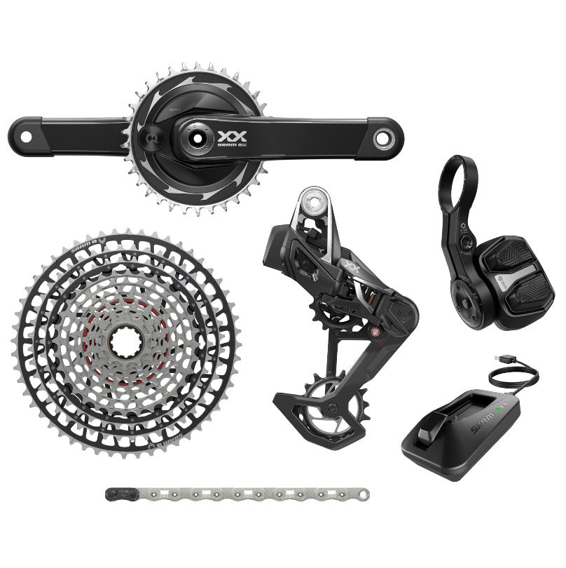 GRUPO SRAM XX SL EAGLE AXS TRANSMISSION (POWER METER, 12V)