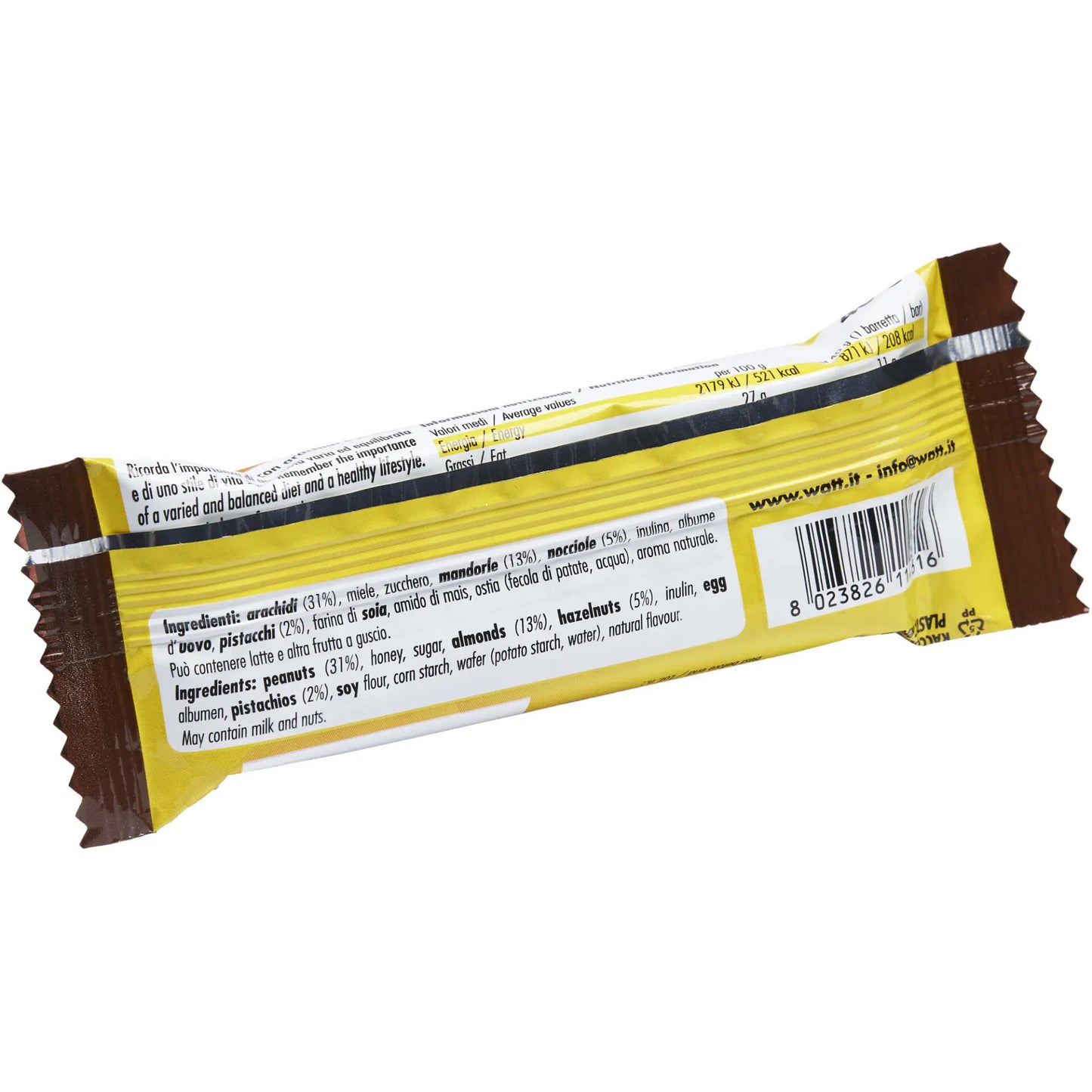 +WATT NATURAL BOOST AMENDOINS / AMÊNDOAS (40 G)