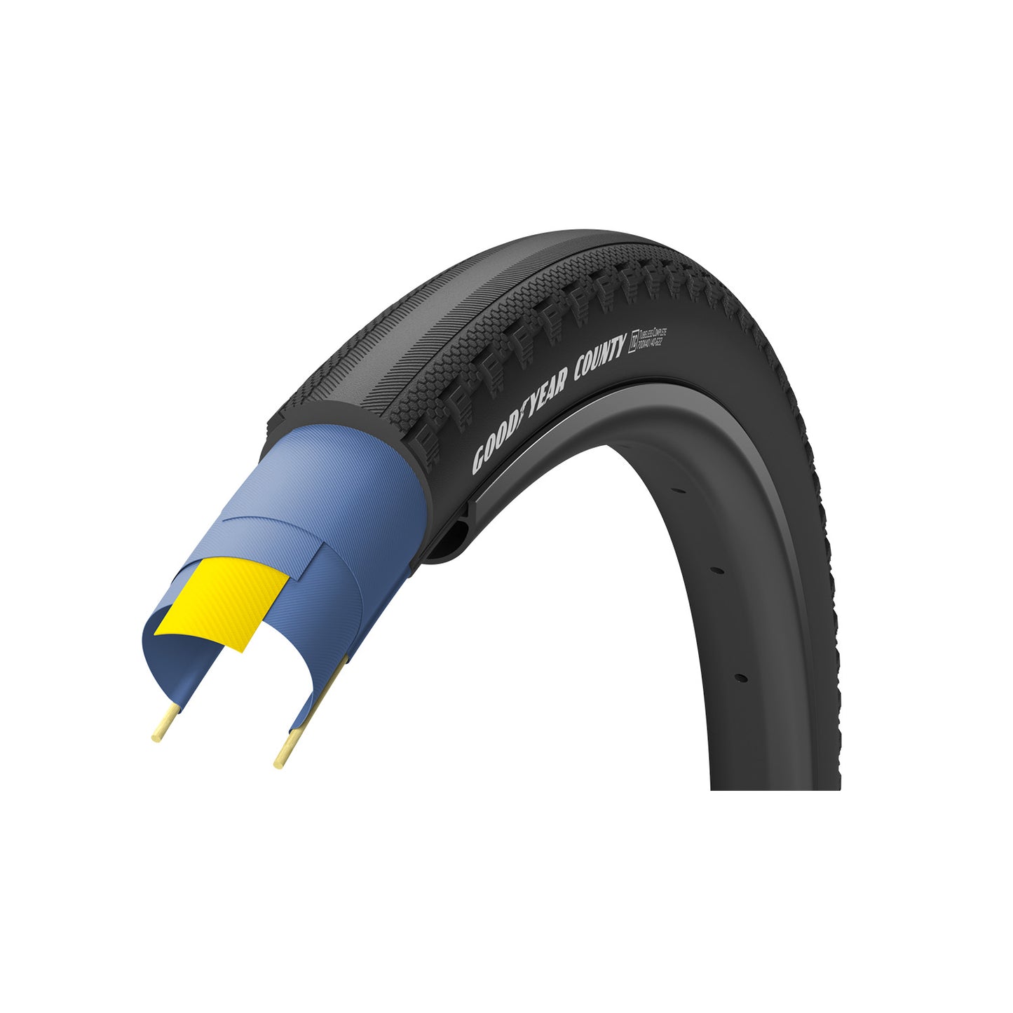 PNEU GOODYEAR COUNTY - TUBELESS READY (700X40C)