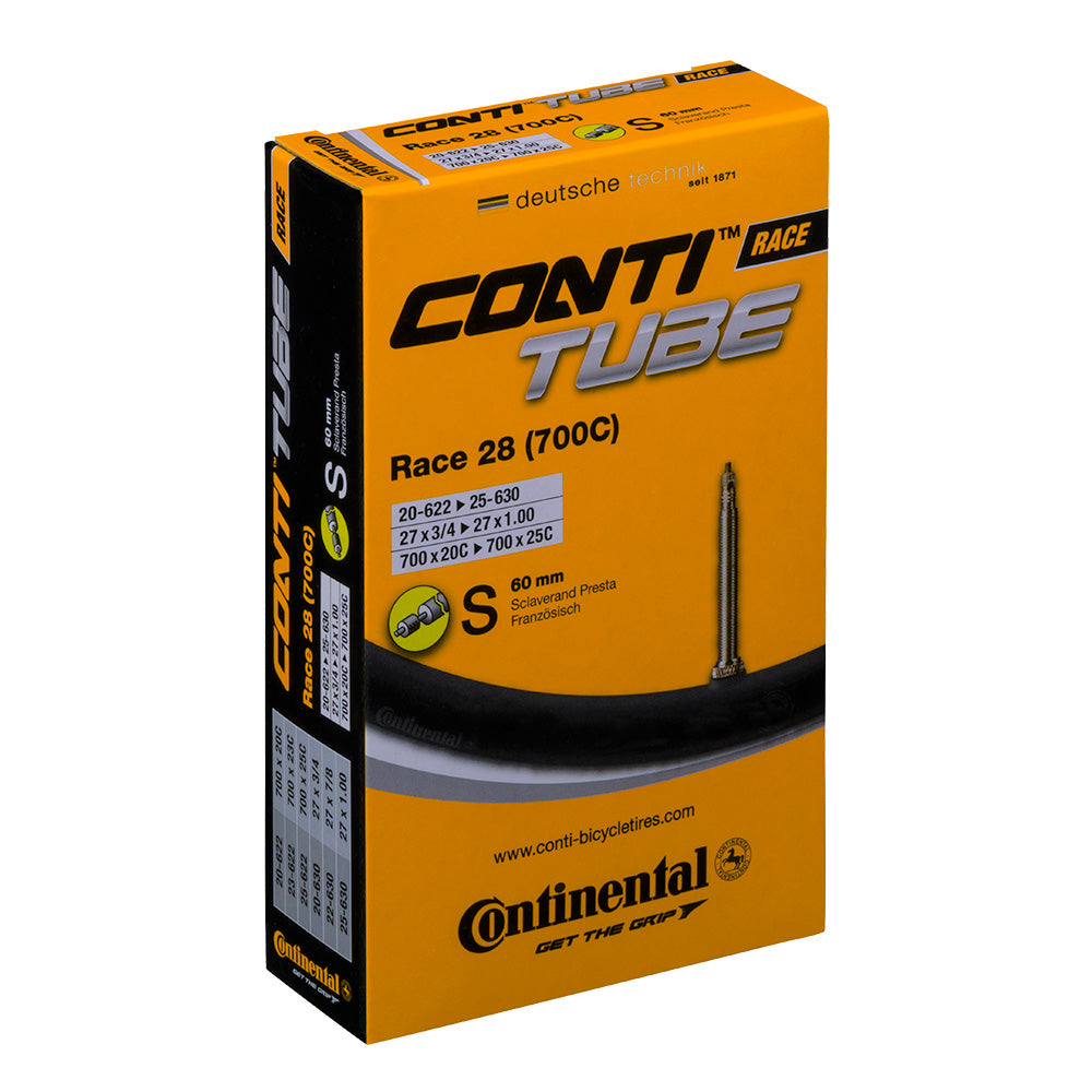 CÂMARA DE AR CONTINENTAL CONTITUBE RACE 28 (700C) (FV)