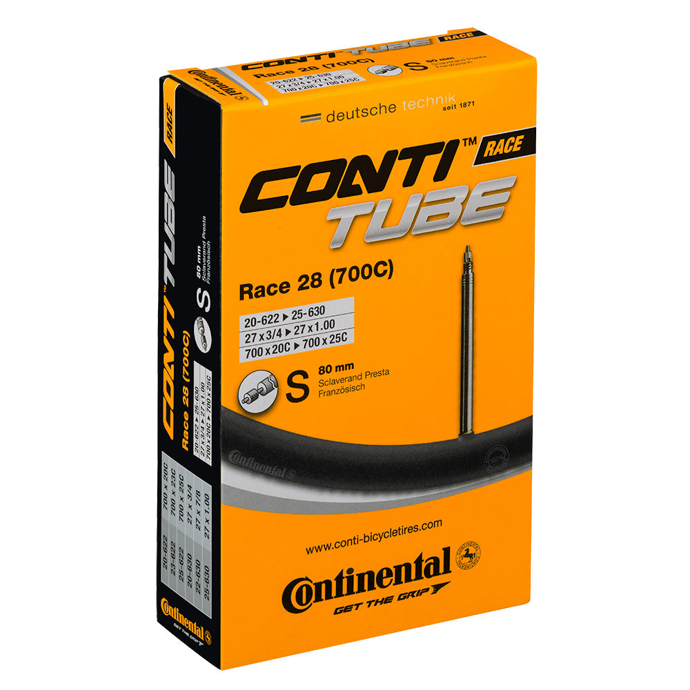 CÂMARA DE AR CONTINENTAL CONTITUBE RACE 28 (700C) (FV)
