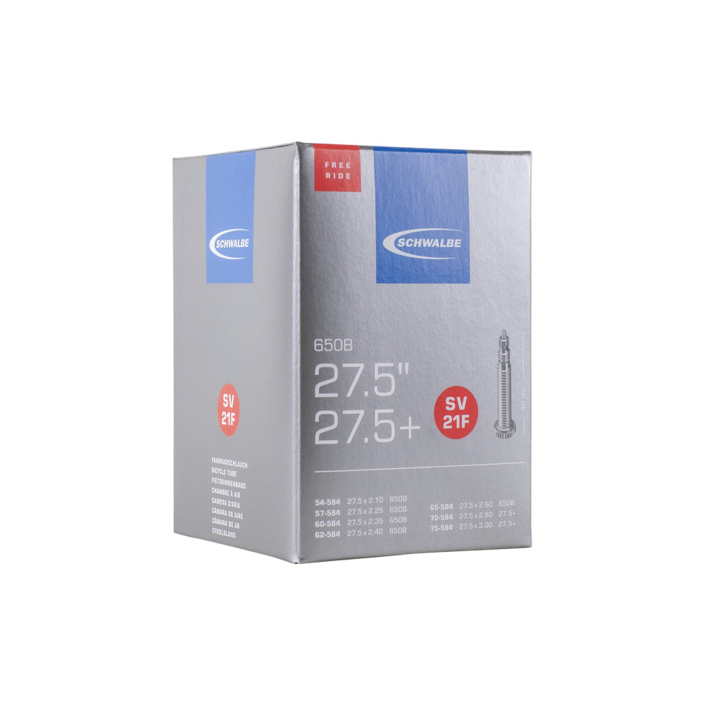 CÂMARA DE AR SCHWALBE SV 21F FREERIDE 27,5" (FV) 40 MM