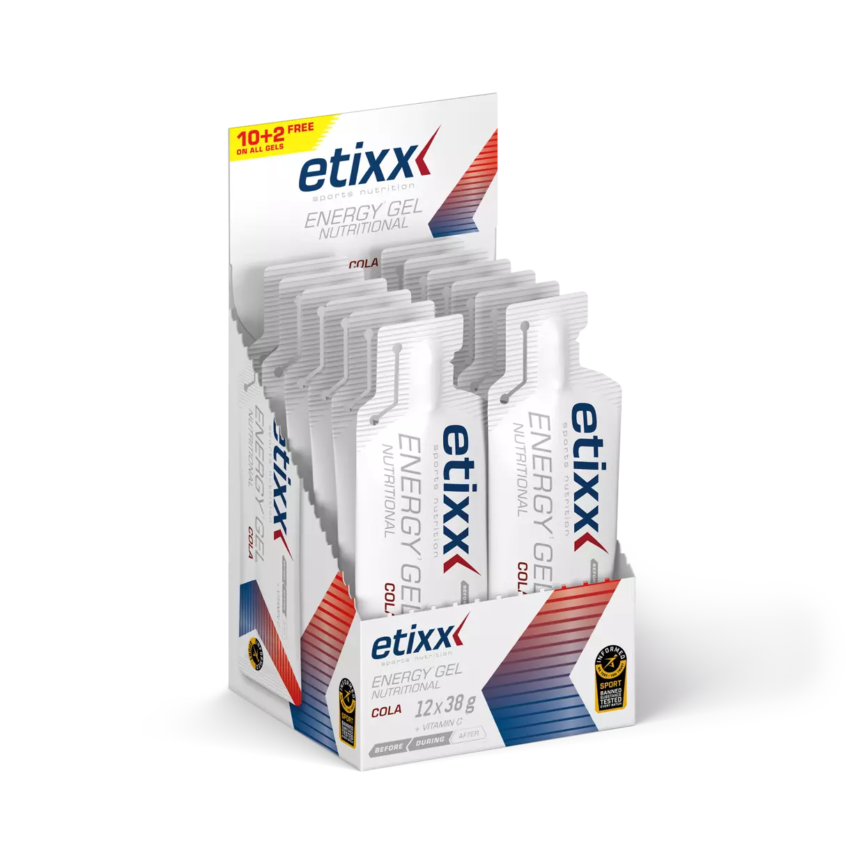ETIXX ENERGY GEL NUTRITIONAL COLA (38 G)