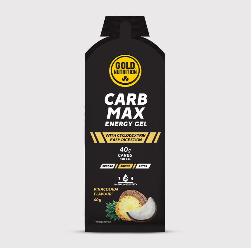 GOLDNUTRITION CARB MAX ENERGY GEL PIÑA COLADA (60 G)