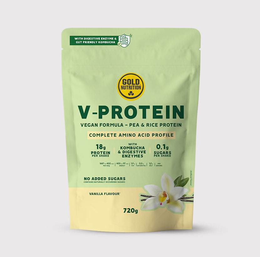 GOLDNUTRITION V-PROTEIN BAUNILHA (720 G)