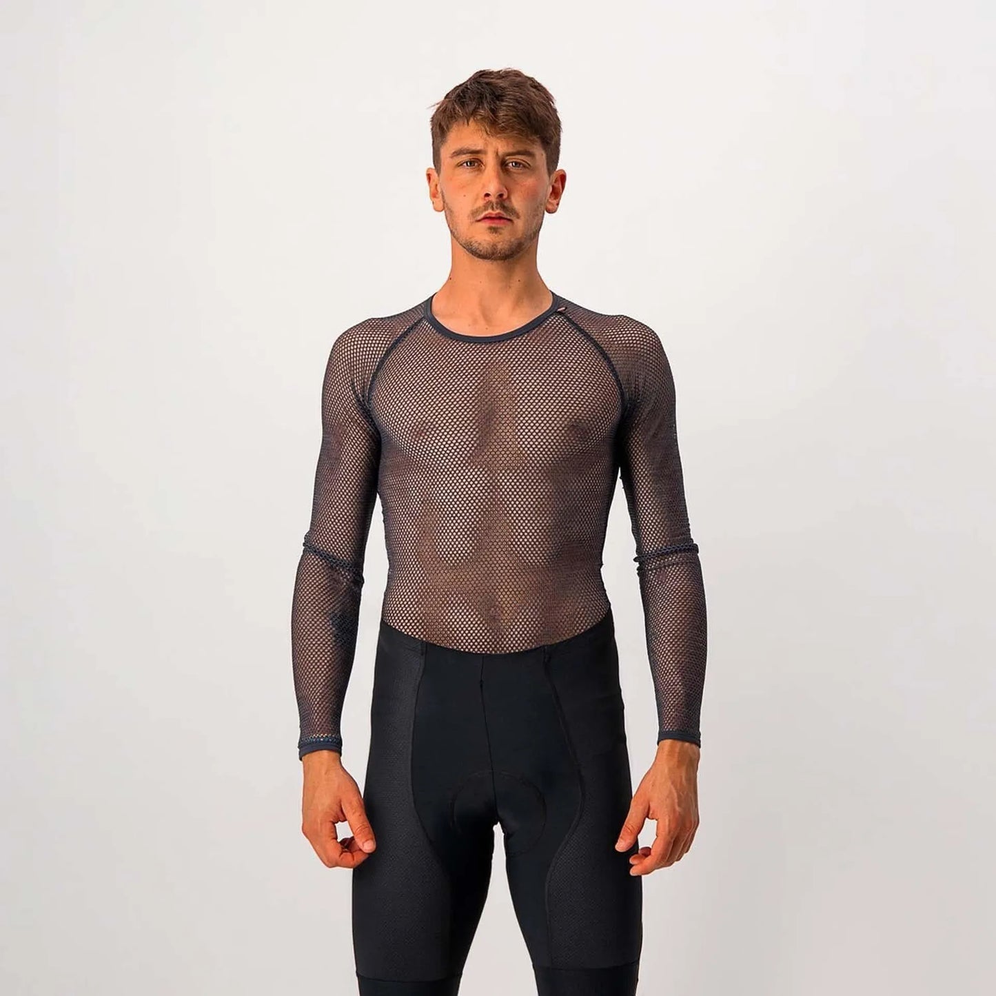 CAMISOLA INTERIOR CASTELLI MIRACOLO WOOL LONG SLEEVE - HOMEM