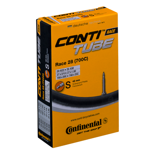 CÂMARA DE AR CONTINENTAL CONTITUBE RACE 28 (700C) (FV)