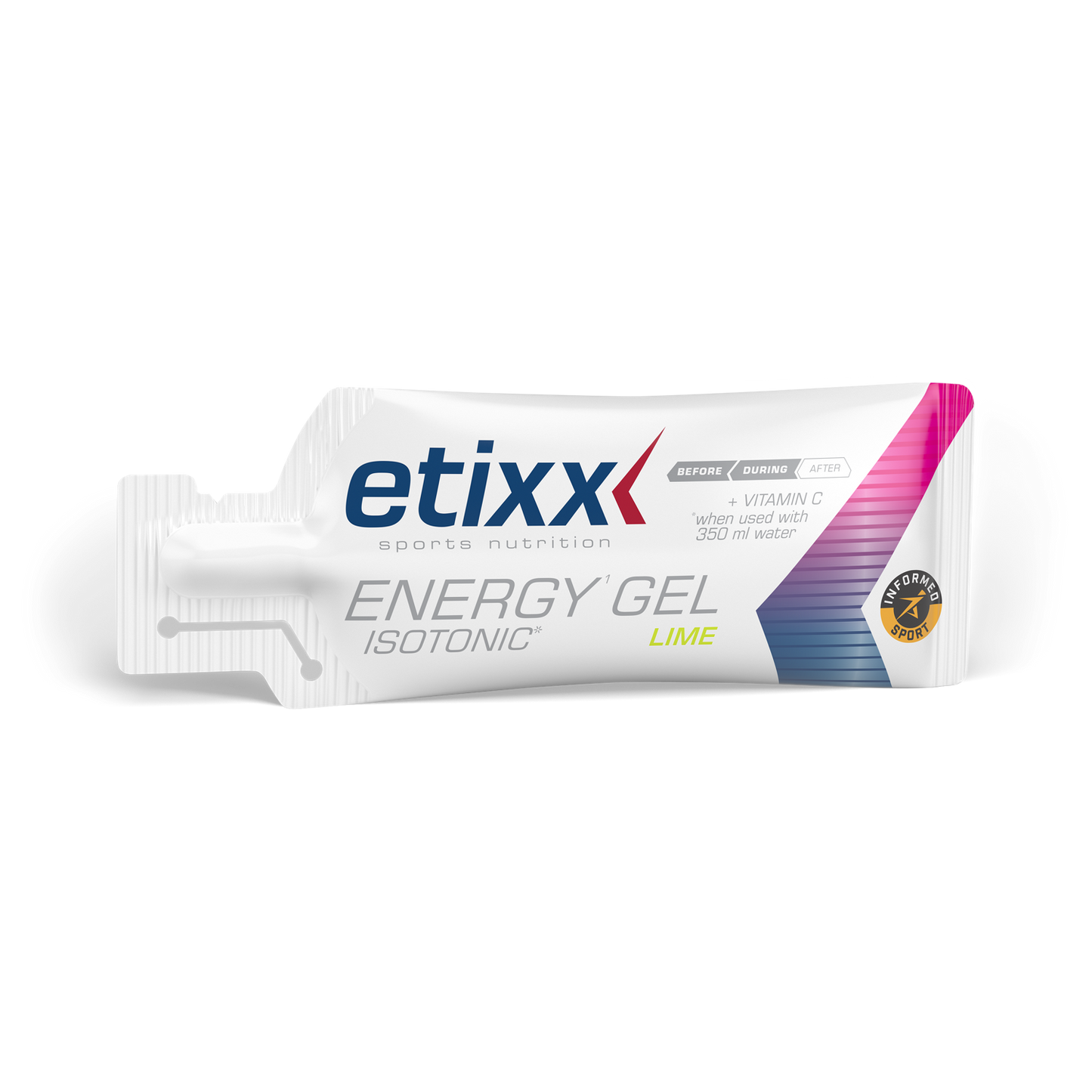 ETIXX ENERGY GEL ISOTONIC LIMA (40 G)