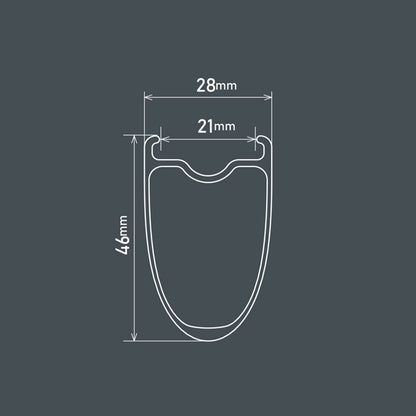 RODAS SHIMANO C46 TUBELESS (PAR)