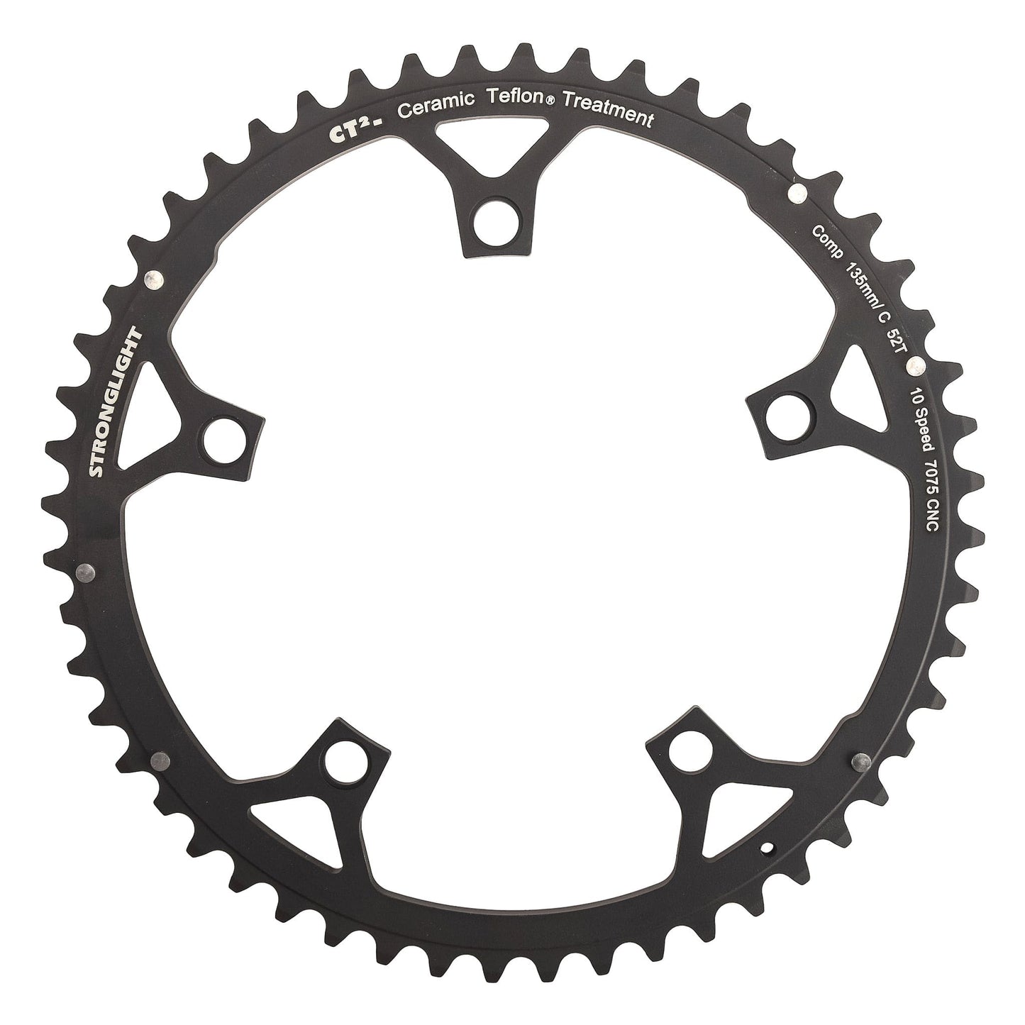RODA PEDALEIRA STRONGLIGHT ROAD CT2 - 135 BCD (10V 51D)