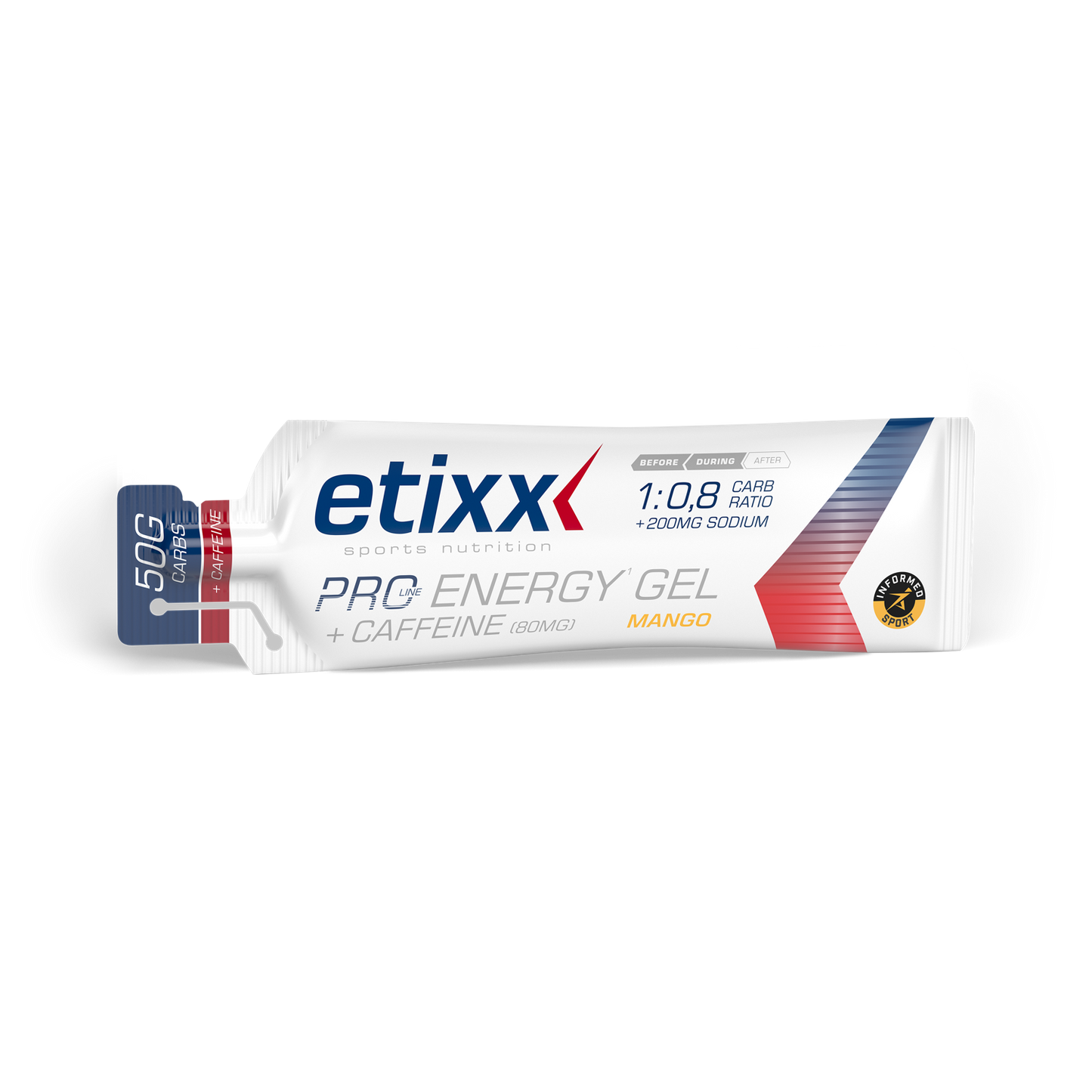 ETIXX PRO LINE ENERGY GEL DOUBLE CARB (60 ML)