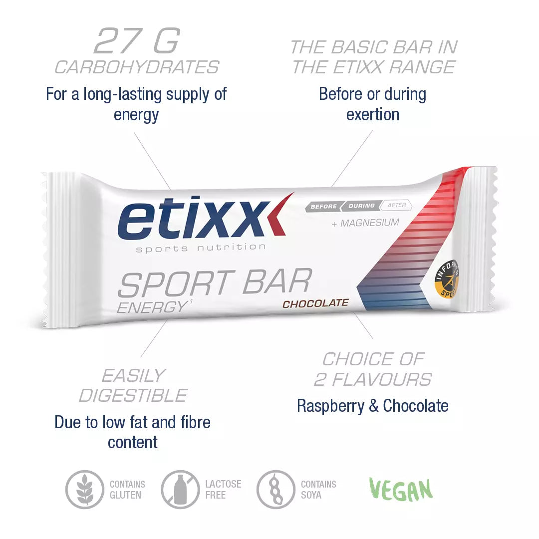 ETIXX SPORT BAR ENERGY CHOCOLATE (40 G)