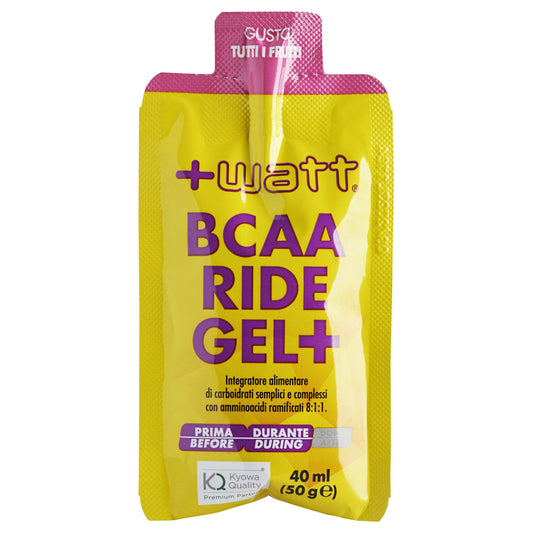 +WATT BCAA RIDE GEL+ TUTTI FRUTTI 40 ML (50 G)