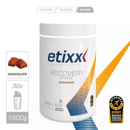 ETIXX RECOVERY SHAKE CHOCOLATE (1,5 KG)