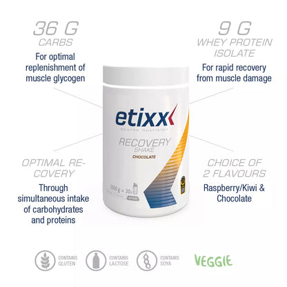 ETIXX RECOVERY SHAKE CHOCOLATE (1,5 KG)