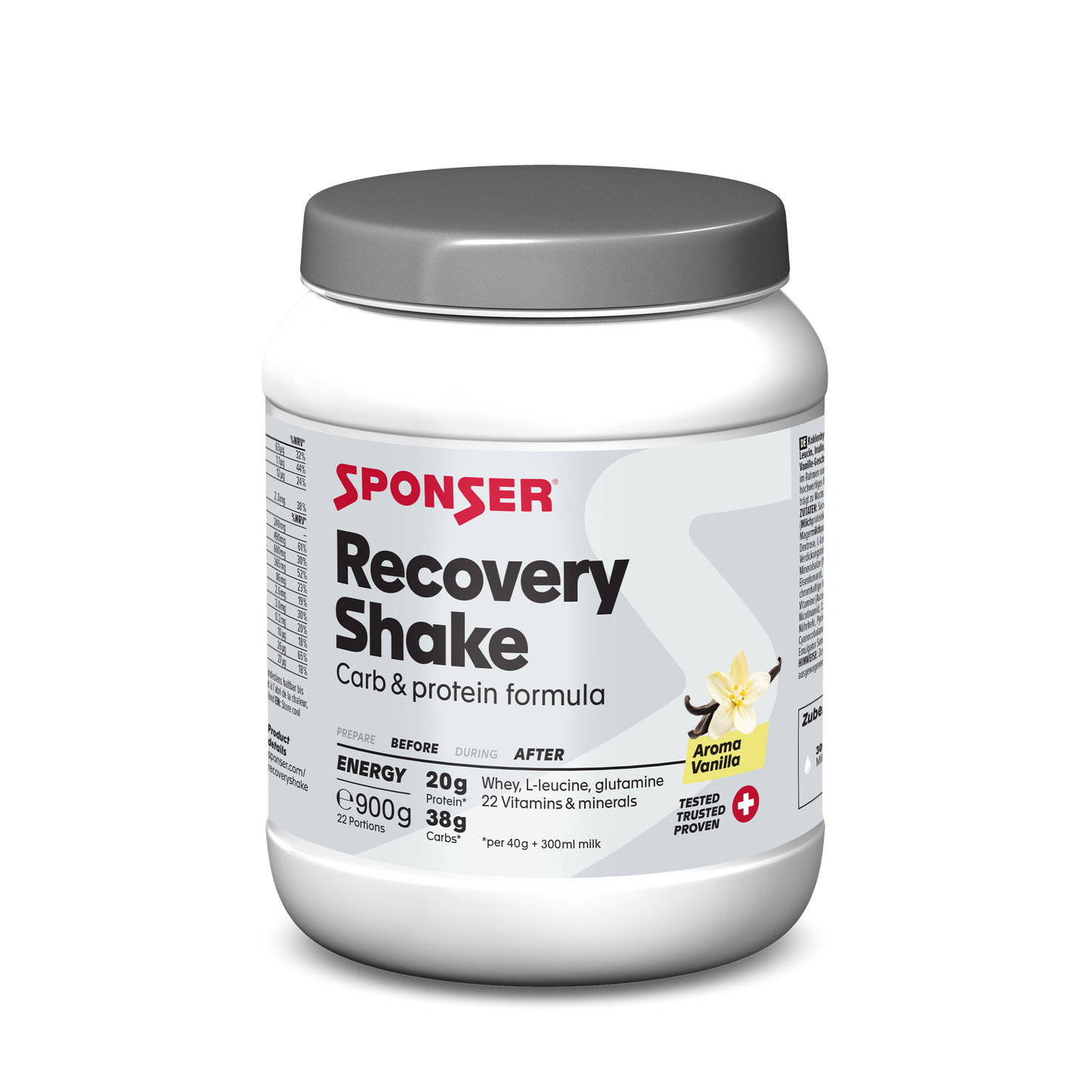 SPONSER RECOVERY SHAKE (900 G)