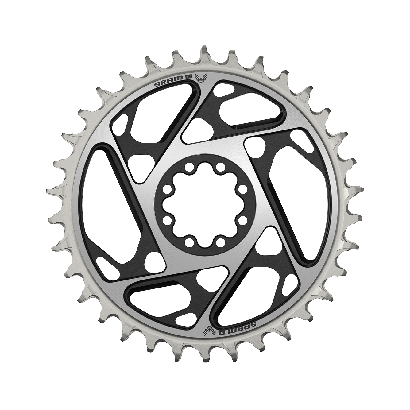 RODA PEDALEIRA SRAM XX SL EAGLE T-TYPE - DIRECT MOUNT (12V 34D) 0MM