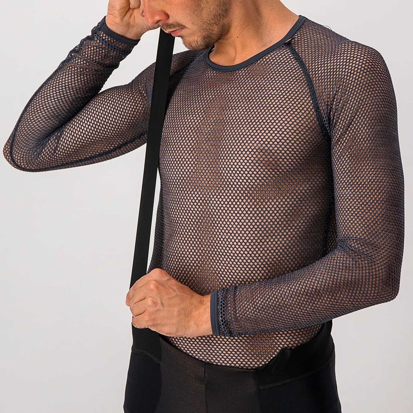 CAMISOLA INTERIOR CASTELLI MIRACOLO WOOL LONG SLEEVE - HOMEM