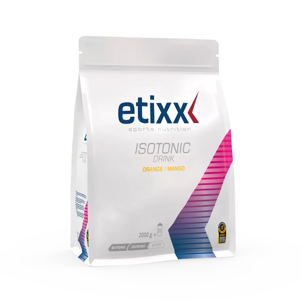 ETIXX ISOTONIC DRINK LARANJA/MANGA (2 KG)