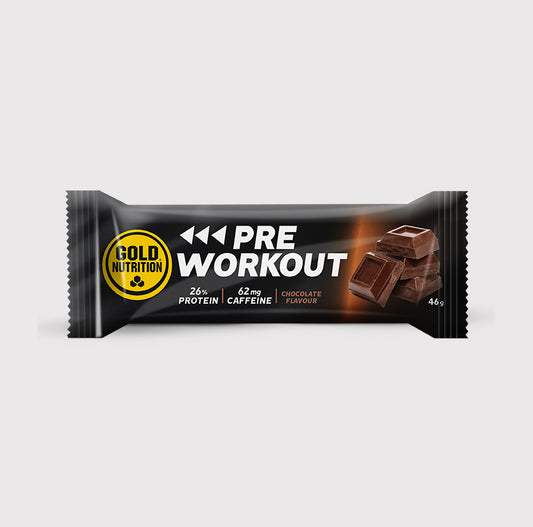 GOLDNUTRITION PRE-WORKOUT BAR CHOCOLATE (46 G)