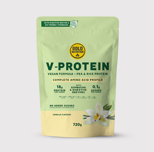 GOLDNUTRITION V-PROTEIN BAUNILHA (720 G)